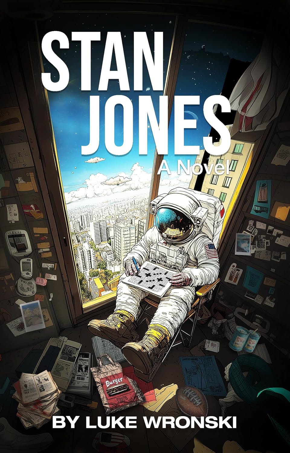 Stan Jones book cover by Luke Wronski