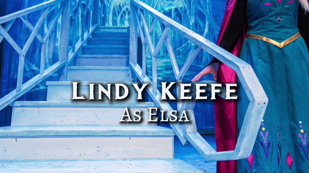 Elsa character reveal from Frozen the Broadway Musical