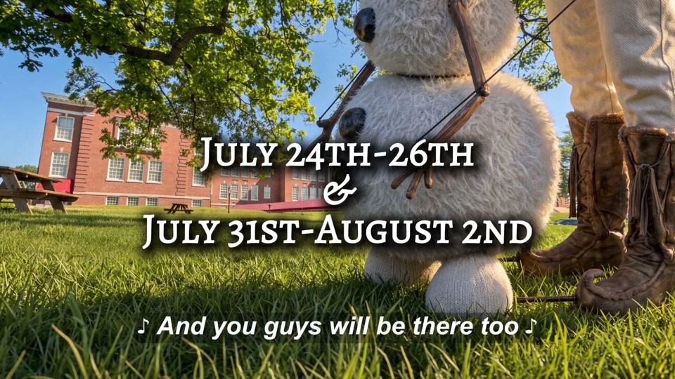 Olaf character reveal from Frozen the Broadway Musical